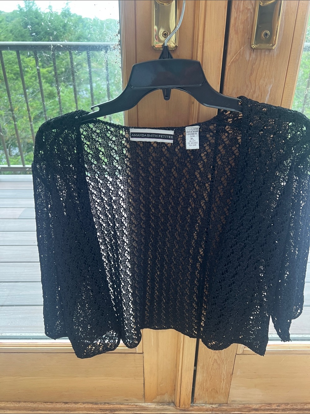 Woman’s Open weave cardigan